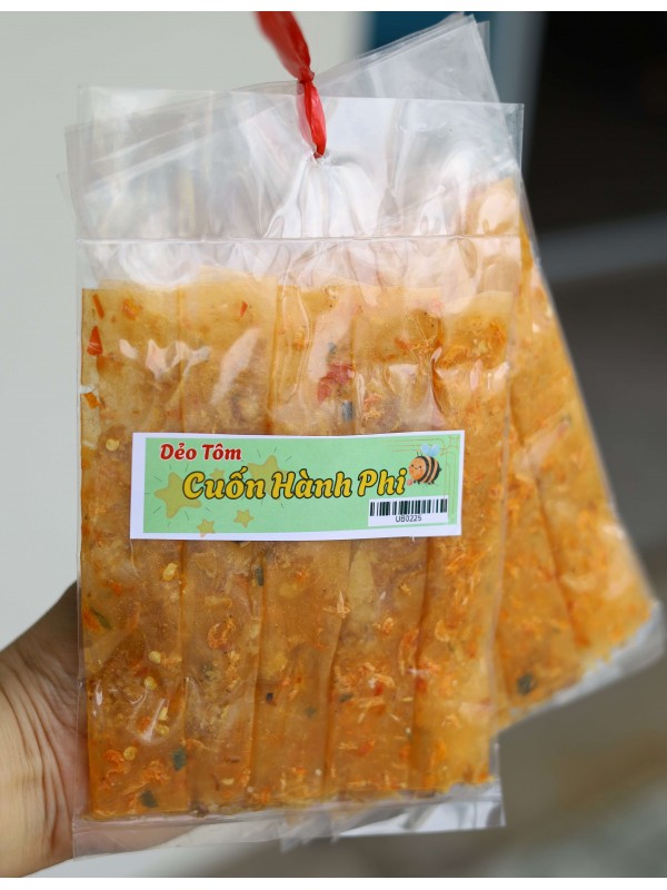 Dẻo tôm cuốn hành phi 225